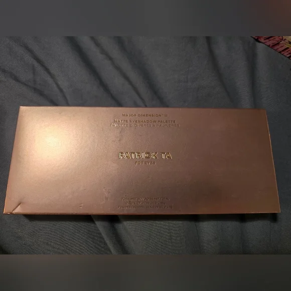 Patrick Ta Major Dimension III Matte Eyeshadow Palette - Picture 8 of 8